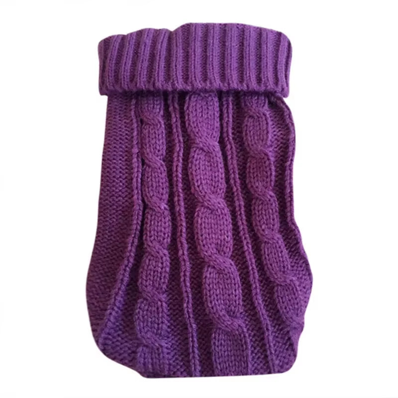 Dog Winter Clothes Knitted Pet Clothes for Small Medium Dogs Chihuahua Puppy Pet Sweater Yorkshire Pure Dog Sweater Ropa Perro