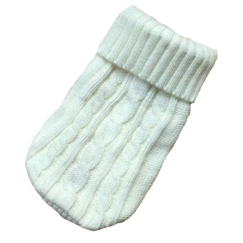 Dog Winter Clothes Knitted Pet Clothes for Small Medium Dogs Chihuahua Puppy Pet Sweater Yorkshire Pure Dog Sweater Ropa Perro